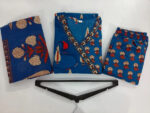 Americanchoice Cotton Printed Kurta With Pant & Dupatta Set - Image 3