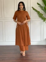 Americanchoice Cotton Embroidered Kurta & Pant Set - Image 6