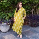 Americanchoice Yellow Cotton Kurta and Pant Set - Image 5
