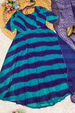 Americanchoice Lehriya Print Grorgett with Sifon Butti Dupatta - Image 3