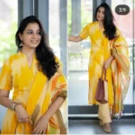 Americanchoice Handloom South Cotton Kurta With Pant & South Cotton Dupatta Set - Image 4