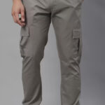 Americanchoice Men’s Grey Cotton Cargos