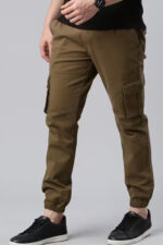Americanchoice Men’s Brown Cotton Cargos - Image 2