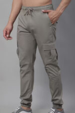 Americanchoice Men’s Grey Cotton Cargos - Image 2