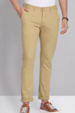 Americanchoice Men’s  Light Khaki  Cotton Chinos Trouser
