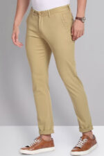 Americanchoice Men’s  Light Khaki  Cotton Chinos Trouser - Image 4