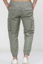 Americanchoice Men’s Light Grey Cotton Cargos - Image 5