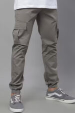Americanchoice Men’s Grey Cotton Cargos - Image 5