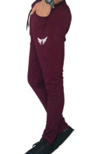 Americanchoice Men’s Maroon Track Pant - Image 3