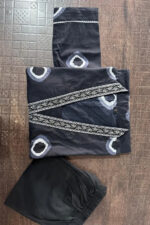 Americanchoice Black Cotton Kurta and Pant Set - Image 3