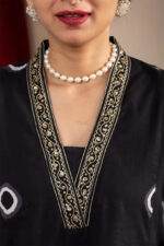 Americanchoice Black Cotton Kurta and Pant Set - Image 5