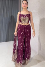 Americanchoice New Party Wear Koti Blouse Suit Set - Image 6
