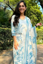 Americanchoice Cotton Kurta With Pant & Dupatta Set - Image 2