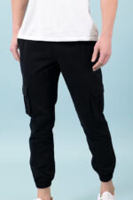 Americanchoice Men’s Black Cotton Cargos - Image 2