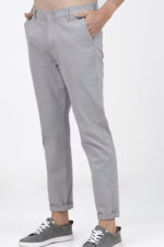 Americanchoice Men's Grey Cotton Chinos Trouser - Image 2