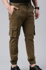 Americanchoice Men’s Brown Cotton Cargos - Image 4