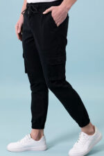 Americanchoice Men’s Black Cotton Cargos - Image 4