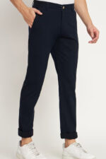Americanchoice Men’s  Navy Blue Cotton Chinos Trouser - Image 4
