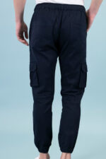 Americanchoice Men’s Navy Blue Cotton Cargos - Image 4