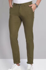 Americanchoice Men’s  Green Cotton Chinos Trouser - Image 5