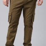 Americanchoice Men’s Brown Cotton Cargos