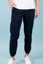Americanchoice Men’s Navy Blue Cotton Cargos - Image 5