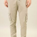 Americanchoice Men’s Beige Cotton Cargos