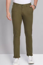 Americanchoice Men’s  Green Cotton Chinos Trouser