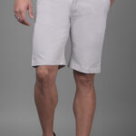 Americanchoice Men’s Light Grey Cotton Chinos Trouser