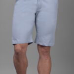 Americanchoice Men’s Bluish Grey Cotton Chinos Trouser