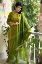 Americanchoice Handloom South Cotton Kurta and Pant Set with South Cotton Dupatta - Image 4