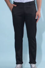 Americanchoice Men’s Black Cotton Chinos Trouser
