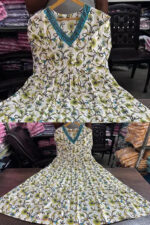 Americanchoice Cotton Anarkali Gown - Image 3