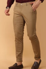 Americanchoice Men’s  khaki Cotton Chinos Trouser - Image 3