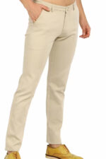 Americanchoice Men’s Beige Cotton Chinos Trouser - Image 4