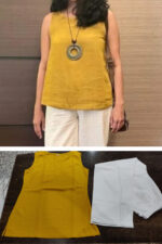 Americanchoice Yellow Cotton Co-Ord Set - Image 3