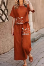 Americanchoice Cotton Classy Orange Co-ord Set - Image 3