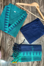 Americanchoice Handloom South Cotton Kurta With Pant & South Cotton Dupatta - Image 3