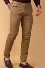 Americanchoice Men’s  khaki Cotton Chinos Trouser - Image 4
