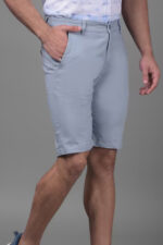 Americanchoice Men’s Bluish Grey Cotton Chinos Trouser - Image 4