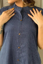 Americanchoice Navy Blue Cotton Co-Ord Set - Image 4