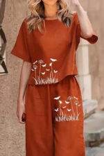 Americanchoice Cotton Classy Orange Co-ord Set - Image 4