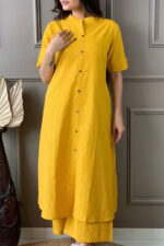 Americanchoice Yellow Cotton Co-Ord Set - Image 4