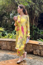 Americanchoice Yellow Muslin Fabric Co-Ord Set - Image 5