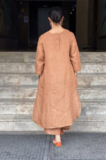 Americanchoice Handloom Brown South Cotton Kurta & Pant Set - Image 5