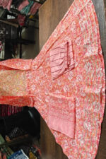 Americanchoice Cotton Pink Kurta With Pant & Dupatta Set - Image 2