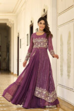 Americanchoice Fully Stitched New Festival Choli with attached Shrug & Lehnga
