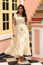 Americanchoice Cotton Colorful Hearts Gown - Image 5