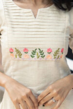 Americanchoice Cotton Embroidered Kurta & Pant Set - Image 4