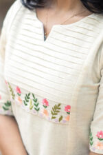 Americanchoice Cotton Embroidered Kurta & Pant Set - Image 3